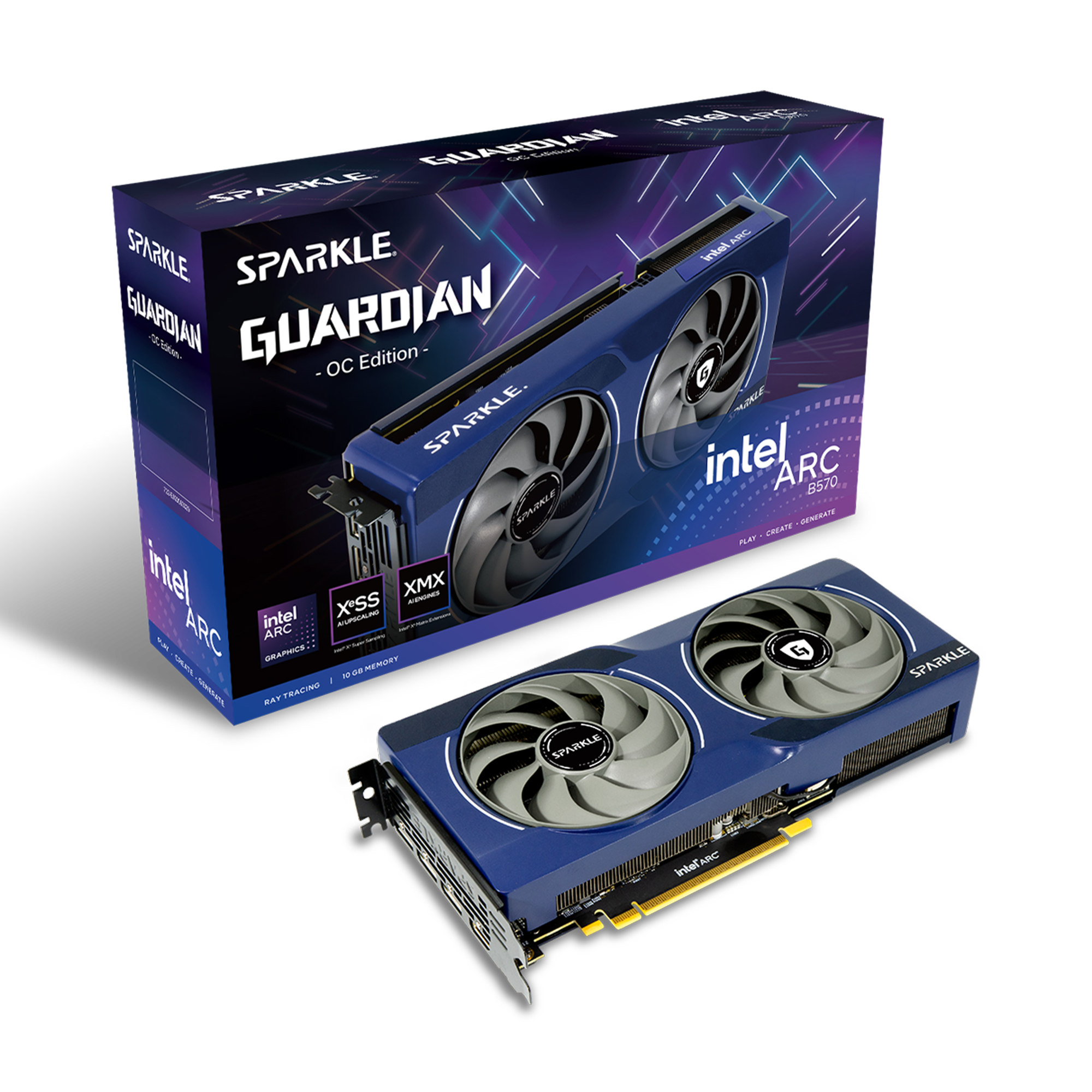 SPARKLE Intel Arc B570 GUARDIAN OC 10GB