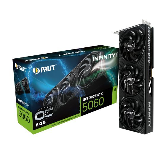 Palit GeForce RTX 5060 Infinity 3 OC 8GB