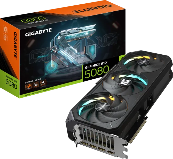 GIGABYTE GeForce RTX 5080 GAMING OC 16G