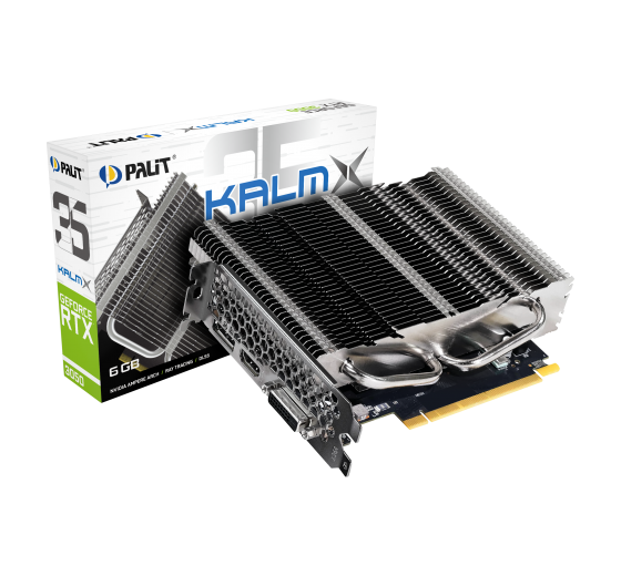 Palit GeForce RTX 3050 KalmX 6GB