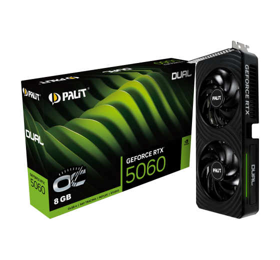 Palit GeForce RTX 5060 Dual OC 8GB