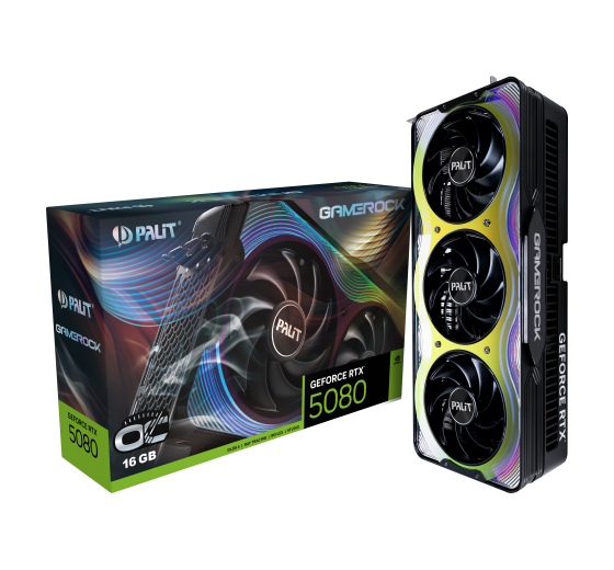 Palit GeForce RTX 5080 GameRock OC 16GB