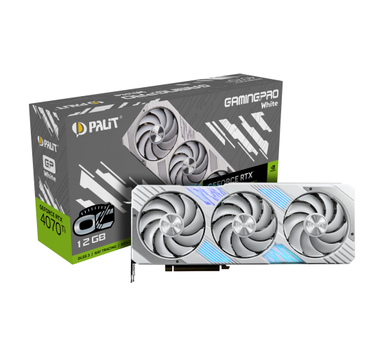 Palit GeForce RTX 4070 Ti GamingPro White OC 12GB
