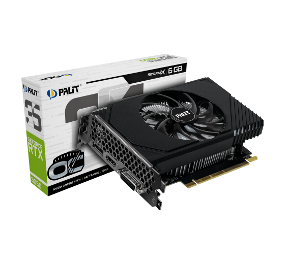 Palit GeForce RTX 3050 StormX OC 6GB