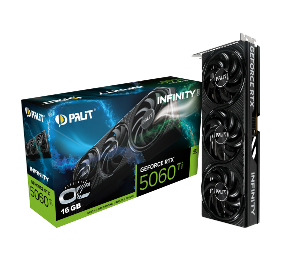 Palit GeForce RTX 5060 Ti Infinity 3 OC 16GB