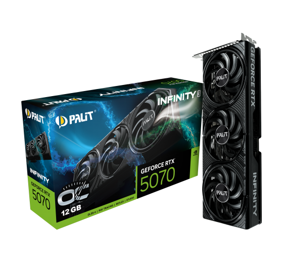 Palit GeForce RTX 5070 Infinity 3 OC 12GB