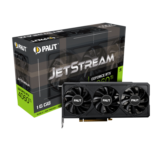 Palit GeForce RTX 4060 Ti JetStream 16GB