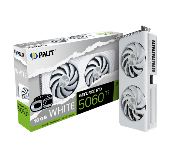 Palit GeForce RTX 5060 Ti White OC 16GB