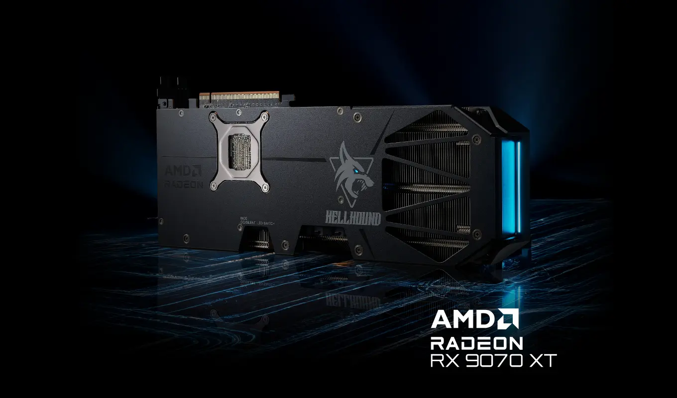 PowerColor Hellhound Radeon RX 9070 XT 16GB OC