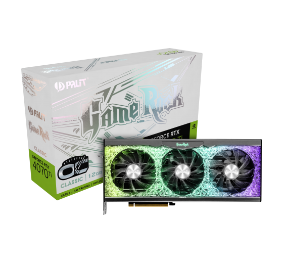 Palit GeForce RTX 4070 Ti GameRock Classic OC 12GB
