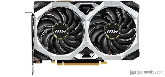 MSI GeForce RTX 2060 VENTUS 6G OC - GPU Specs